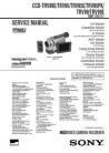 CCD-TRV89E Service Manual